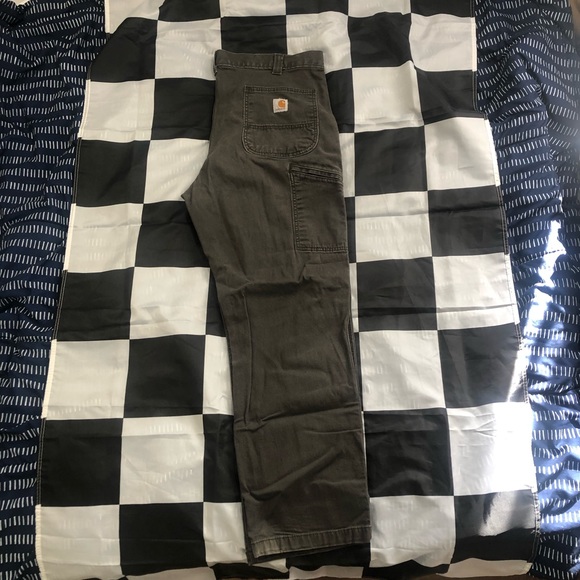 Carhartt 5 pocket pants Grey 38 x 30 - Picture 4 of 8